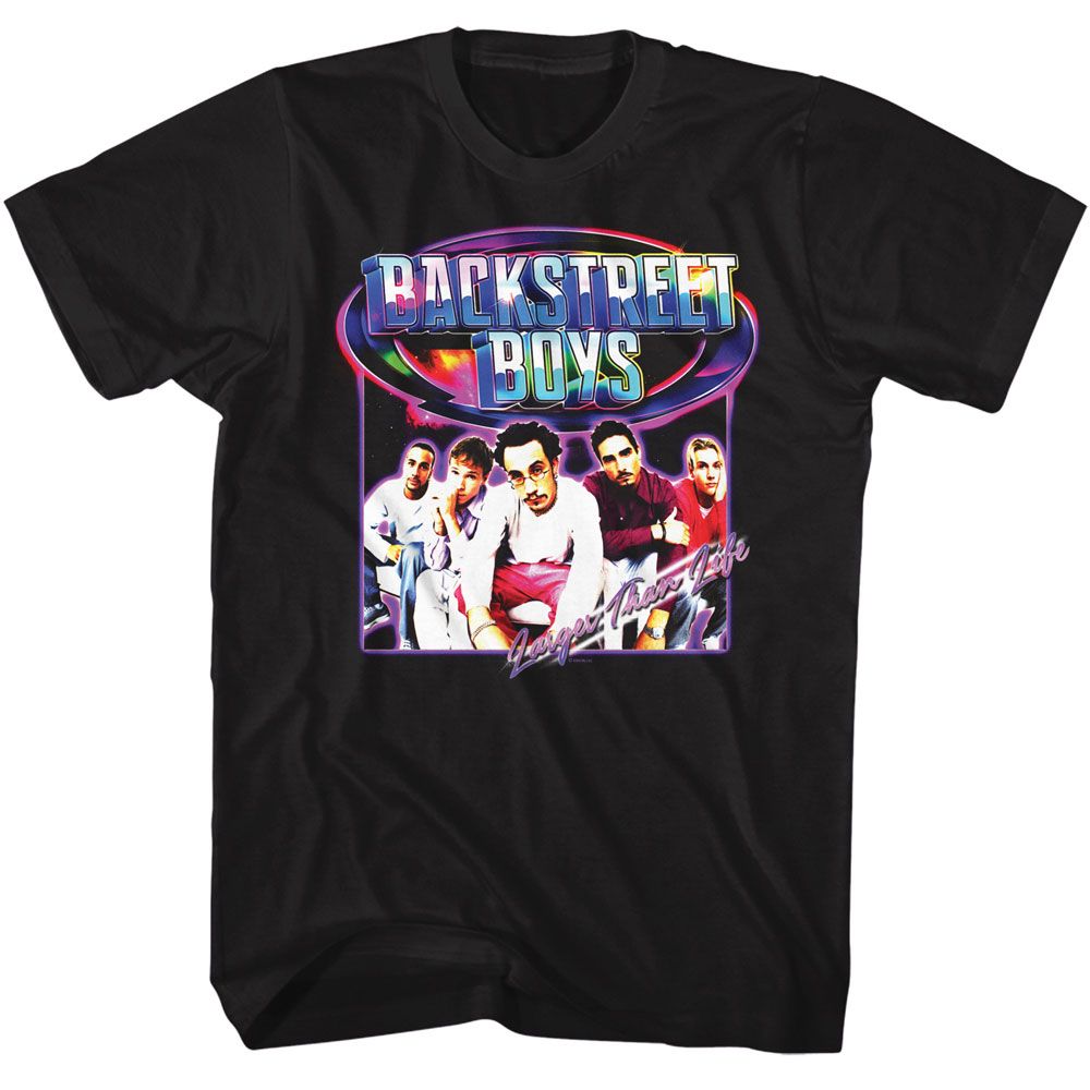 Backstreet Boys Y2K Rainbow Shine T-Shirt