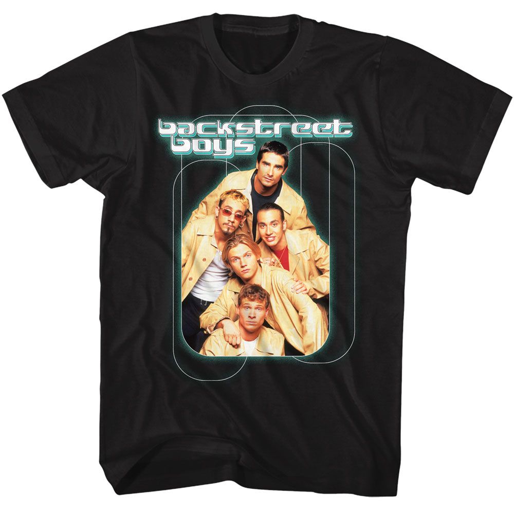 Backstreet Boys Loops With Teal Glow T-Shirt