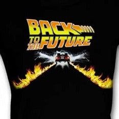 Junior's Back To The Future BTTF Car T-Shirt