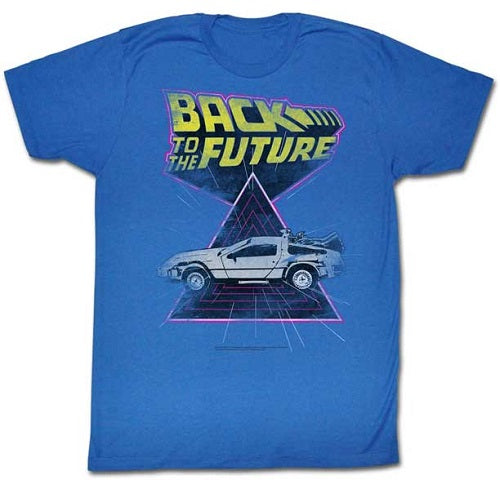 MEN'S BACK TO THE FUTURE SPEED DEMON LIGHTWEIGHT TEE - Blue Culture Tees