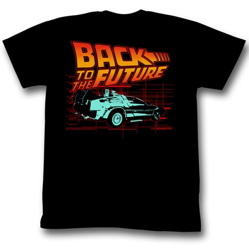 MEN'S BACK TO THE FUTURE ITLL BE LIGHTWEIGHT TEE - Blue Culture Tees