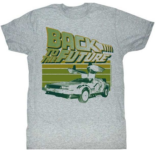 MEN'S BACK TO THE FUTURE GREEN FLIGHT LIGHTWEIGHT TEE - Blue Culture Tees