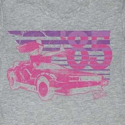 Junior's Back To The Future Car T-Shirt
