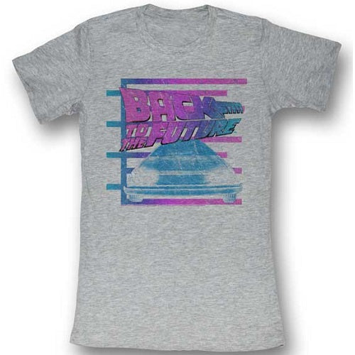 Junior's Back To The Future Barred Future T-Shirt