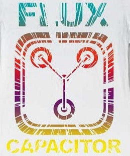 Junior's Back To The Future Gradient Time T-Shirt