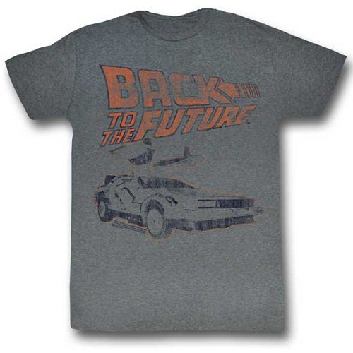 MEN'S BACK TO THE FUTURE MY OTHER CAR LIGHTWEIGHT TEE - Blue Culture Tees