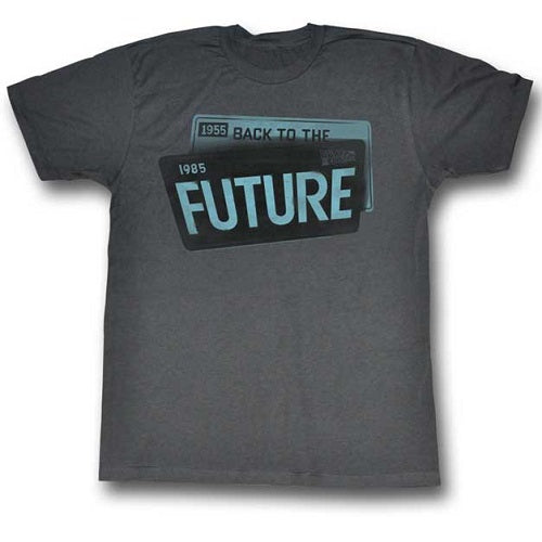 MEN'S BACK TO THE FUTURE LICENSE LIGHTWEIGHT TEE - Blue Culture Tees