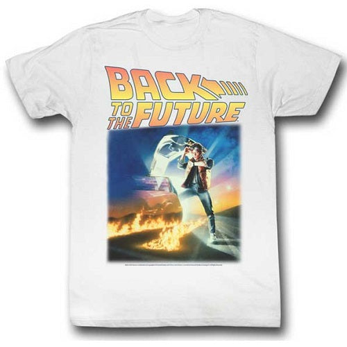 MEN'S BACK TO THE FUTURE THIS TIME LIGHTWEIGHT TEE - Blue Culture Tees