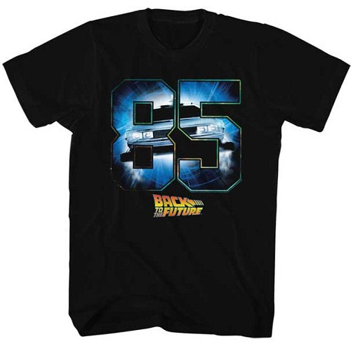MEN'S BACK TO THE FUTURE EIGHTY FIVE LIGHTWEIGHT TEE - Blue Culture Tees