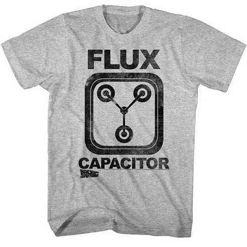 MEN'S BACK TO THE FUTURE FLUX CAPACITOR LIGHTWEIGHT TEE - Blue Culture Tees