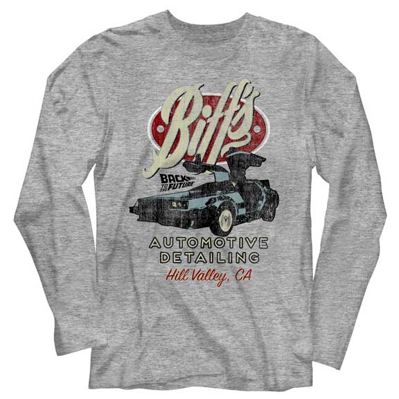 Men's Back To The Future Biffs Long Sleeve Tee