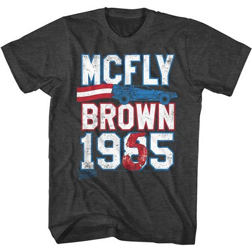 MEN'S BACK TO THE FUTURE MARTY FOR PREZ LIGHTWEIGHT TEE - Blue Culture Tees