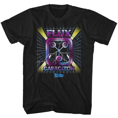 MEN'S BACK TO THE FUTURE FLUX CAPACITOR TEE - Blue Culture Tees