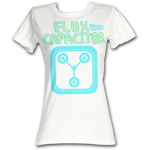 Junior's Back To The Future Fun Flux T-Shirt