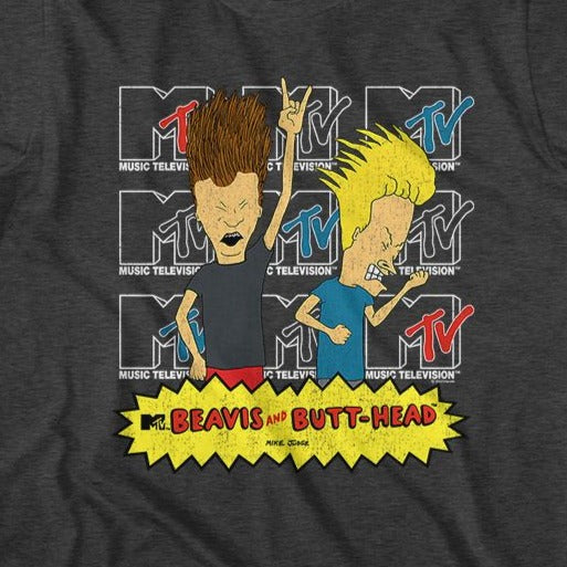 Beavis And Butthead Logo Youth T-Shirt