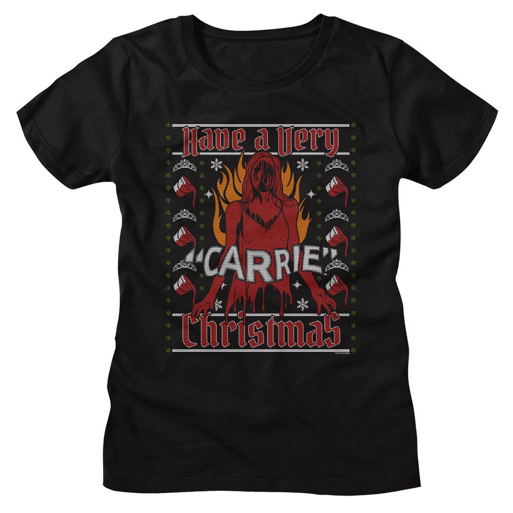 Carrie A Very Carrie Christmas Junior's T-Shirt