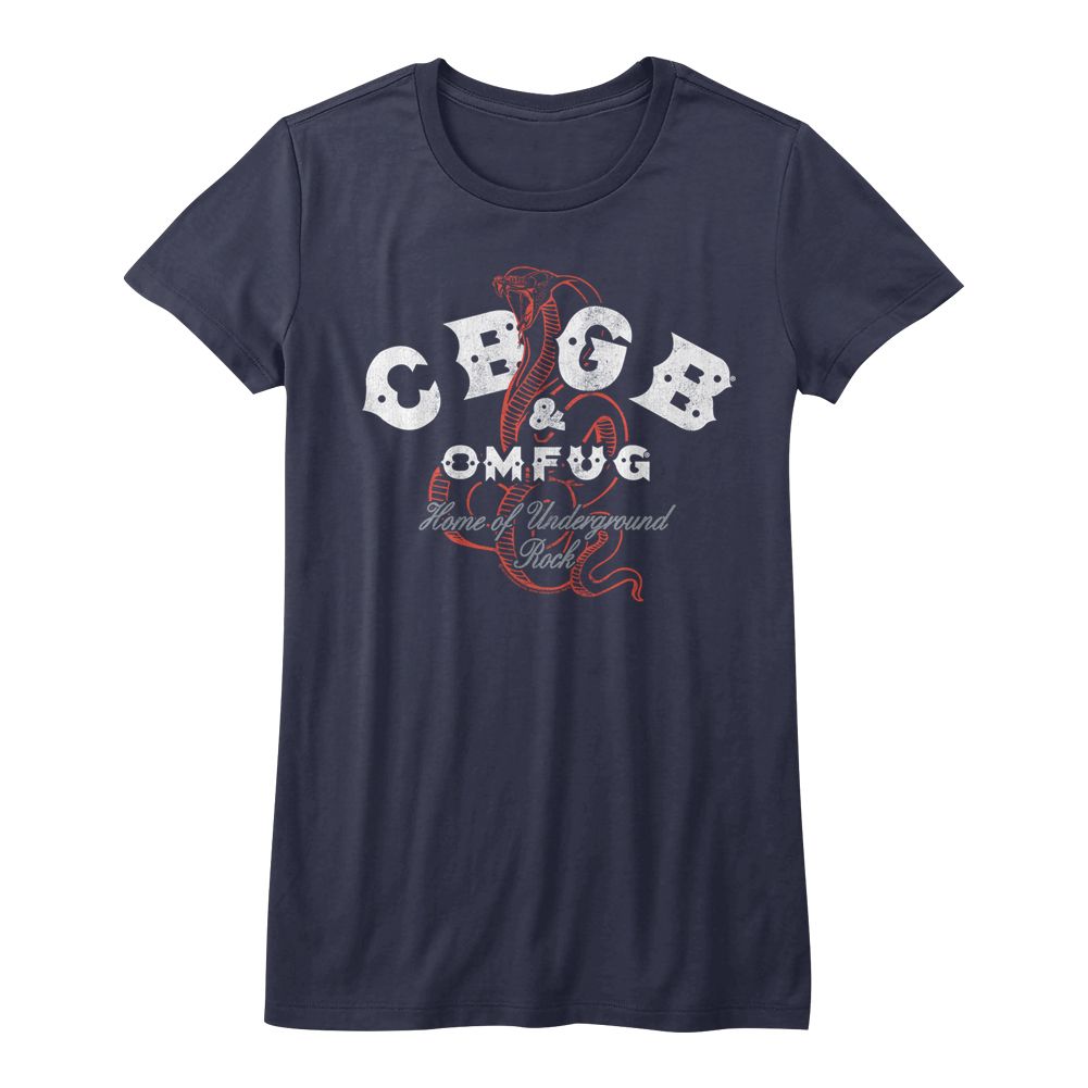 CBGB Snakes Junior's T-Shirt