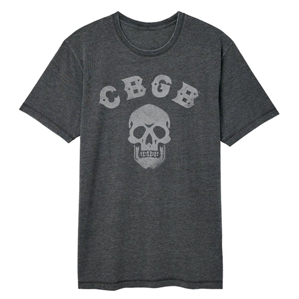 CBGB Logo And Skull T-Shirt