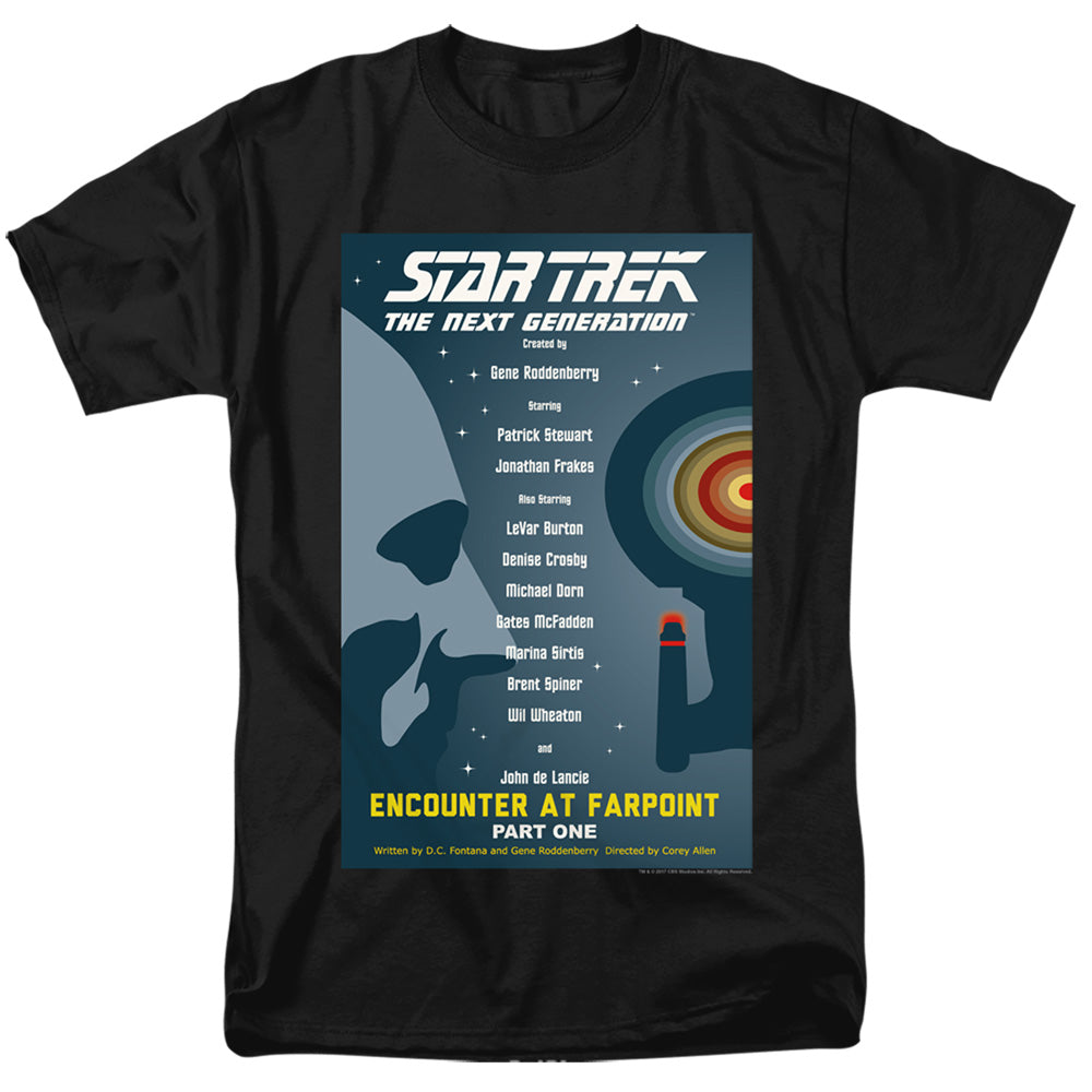 Men's Star Trek Tng Season 1 Episode 1 Tee