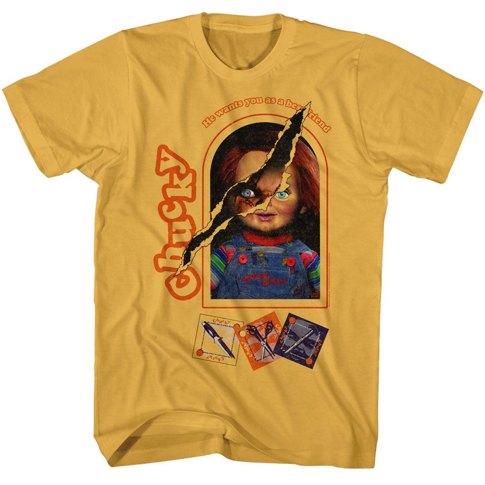 Chucky 2 Sides Box T-Shirt