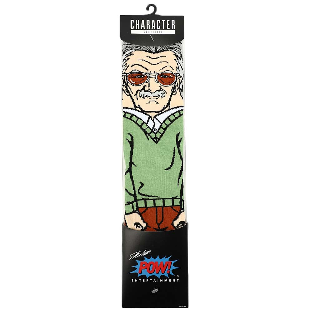 Marvel Comics Stan Lee 360 Character Socks