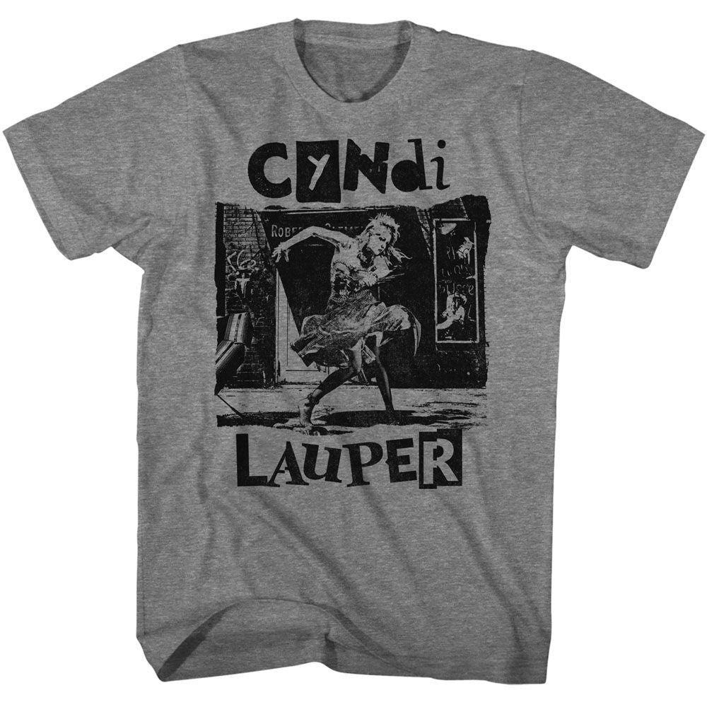 Cyndi Lauper Torn Note Dance T-Shirt
