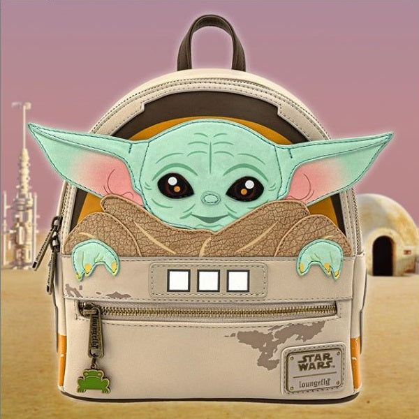 Loungefly Star Wars Mandalorian The Child Cradle Mini Backpack