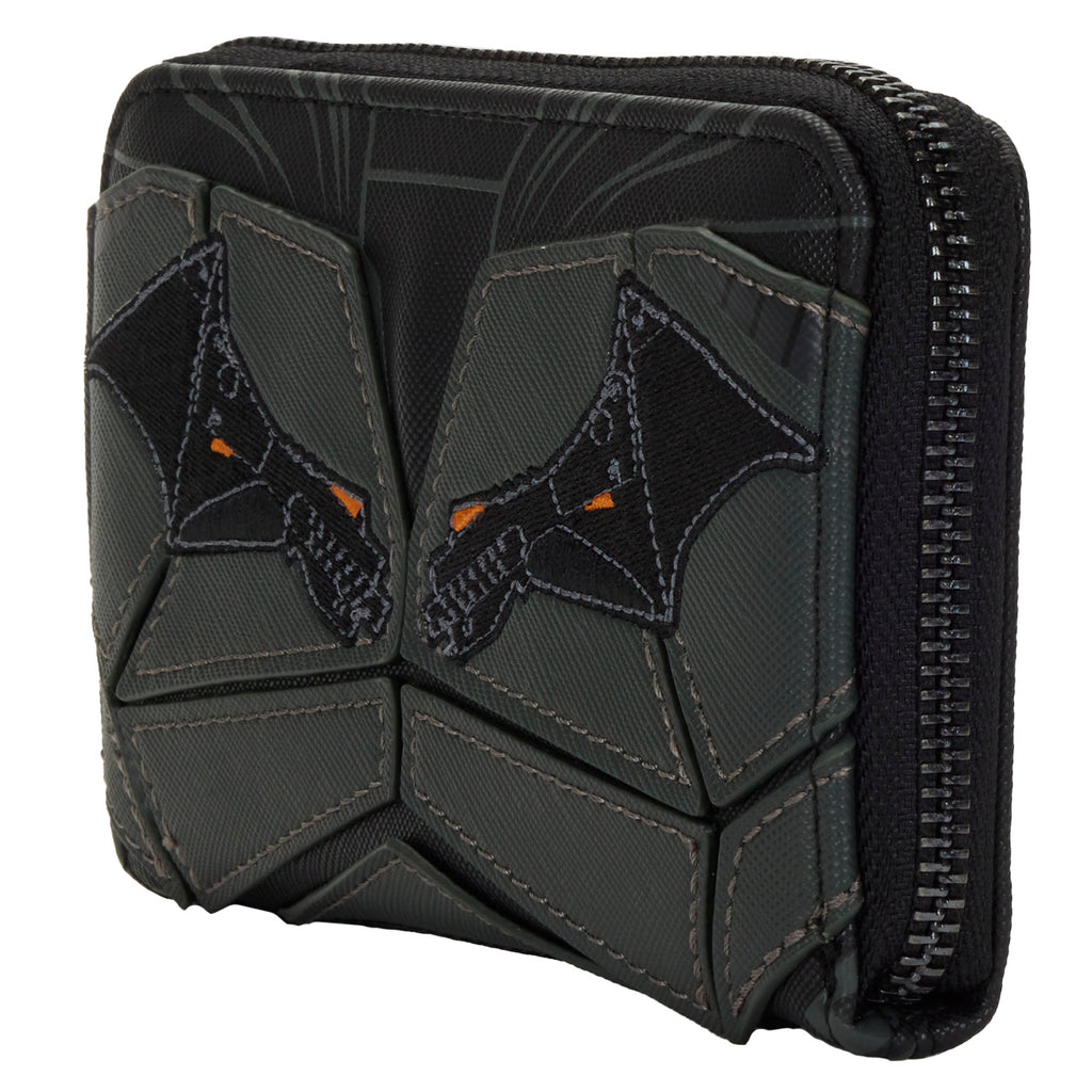 Loungefly DC Comics The Batman Cosplay Ziparound Wallet.  Available at Blue Culture Tees!