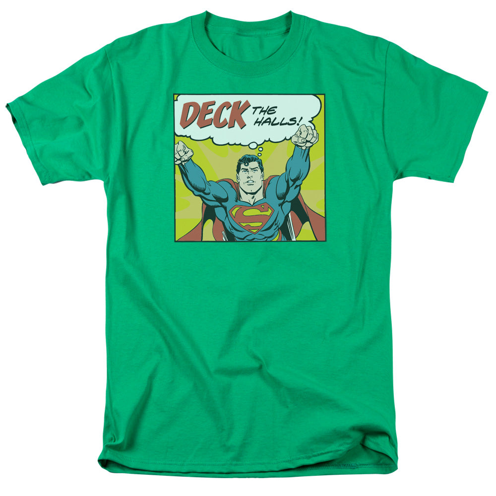 Men's DC Comics Superman Deck The Halls Tee