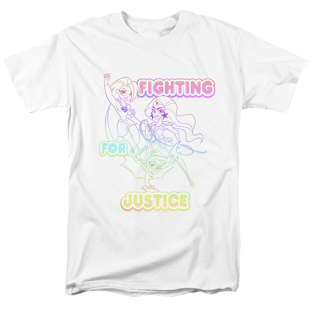 Men's DC Superhero Girls Fighting For Justice Tee