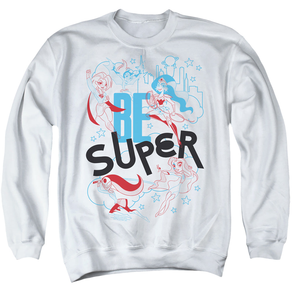 Men's DC Superhero Girls Be Super Crewneck Sweatshirt