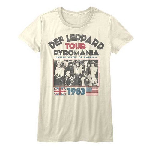 Junior's Def Leppard Pyro Tour T-Shirt