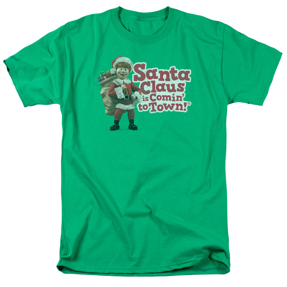 Men's Santa Claus Is Coming To Town Tee