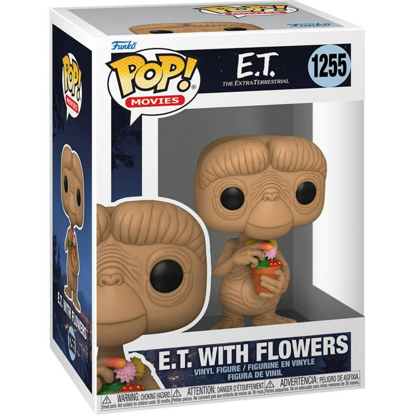 Funko Pop! E.T. 40th Anniversary E.T. with Flowers Vinyl Figure #1255