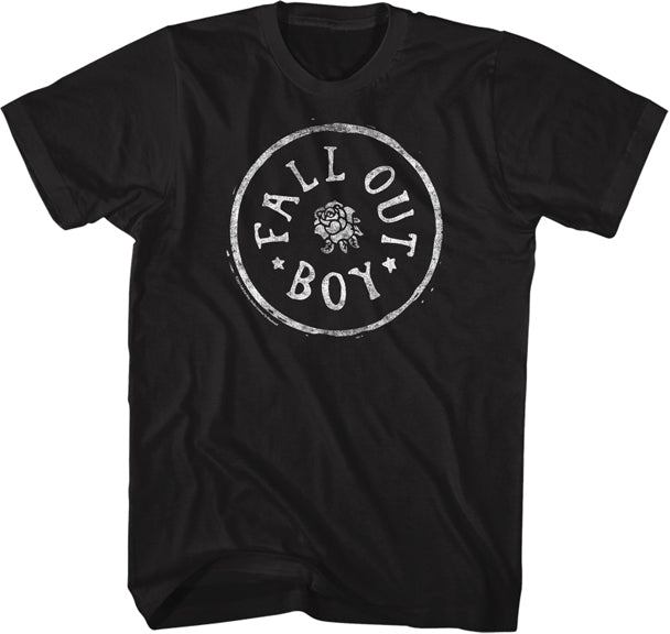 Men's Fall Out Boy Circle Rose T-Shirt