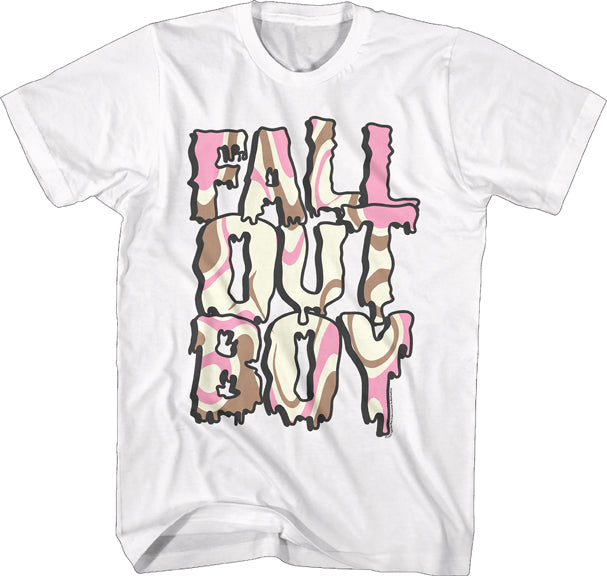 Men's Fall Out Boy Neapolitan Logo T-Shirt