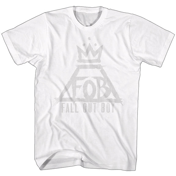 Men's Fall Out Boy Triangle Crown Logo T-Shirt