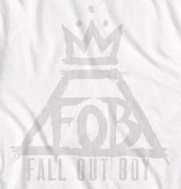 Men's Fall Out Boy Triangle Crown Logo T-Shirt