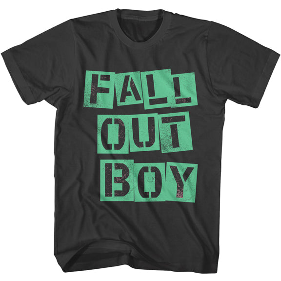 Men's Fall Out Boy Cut Out Logo T-Shirt