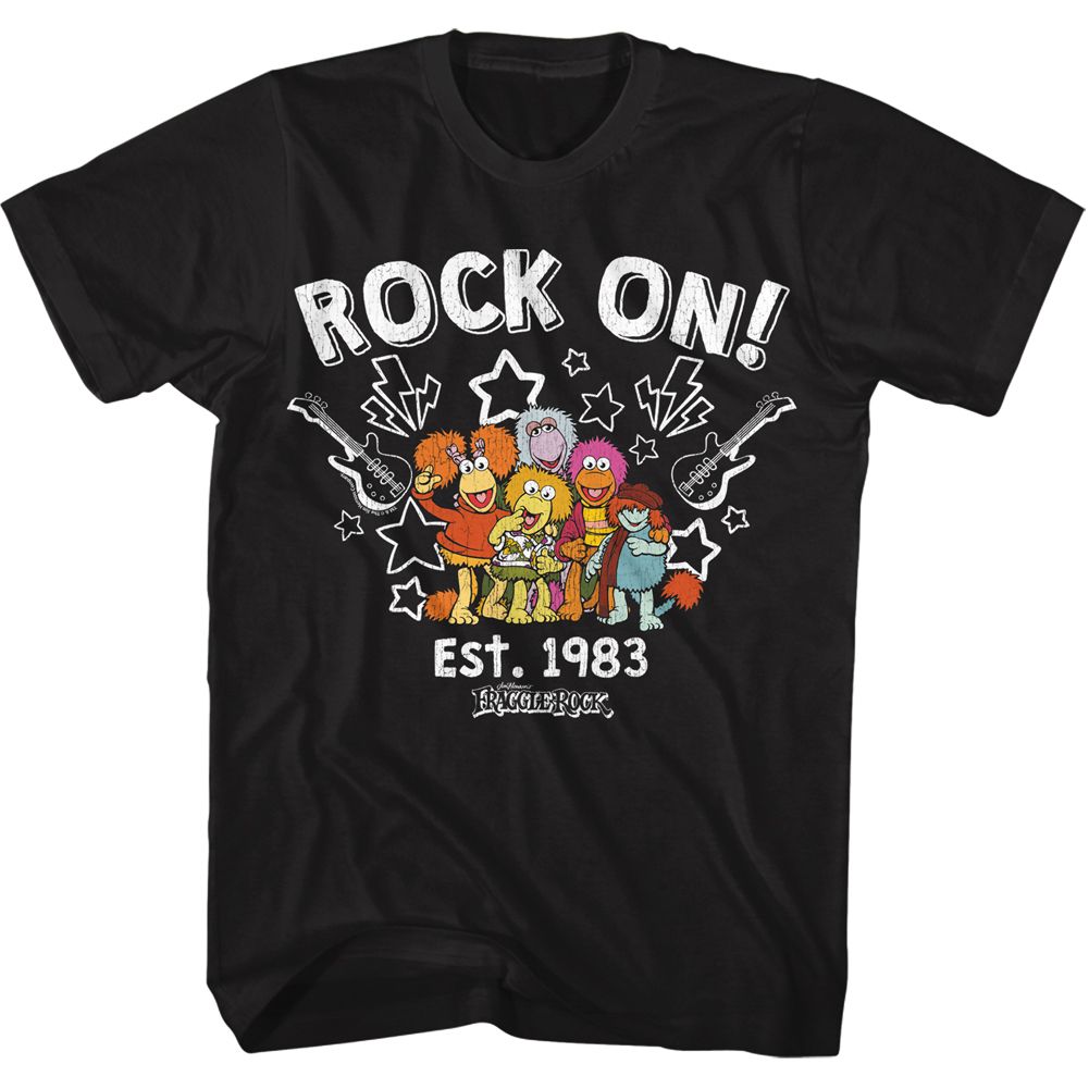 Fraggle Rock Guitars And Stars T-Shirt