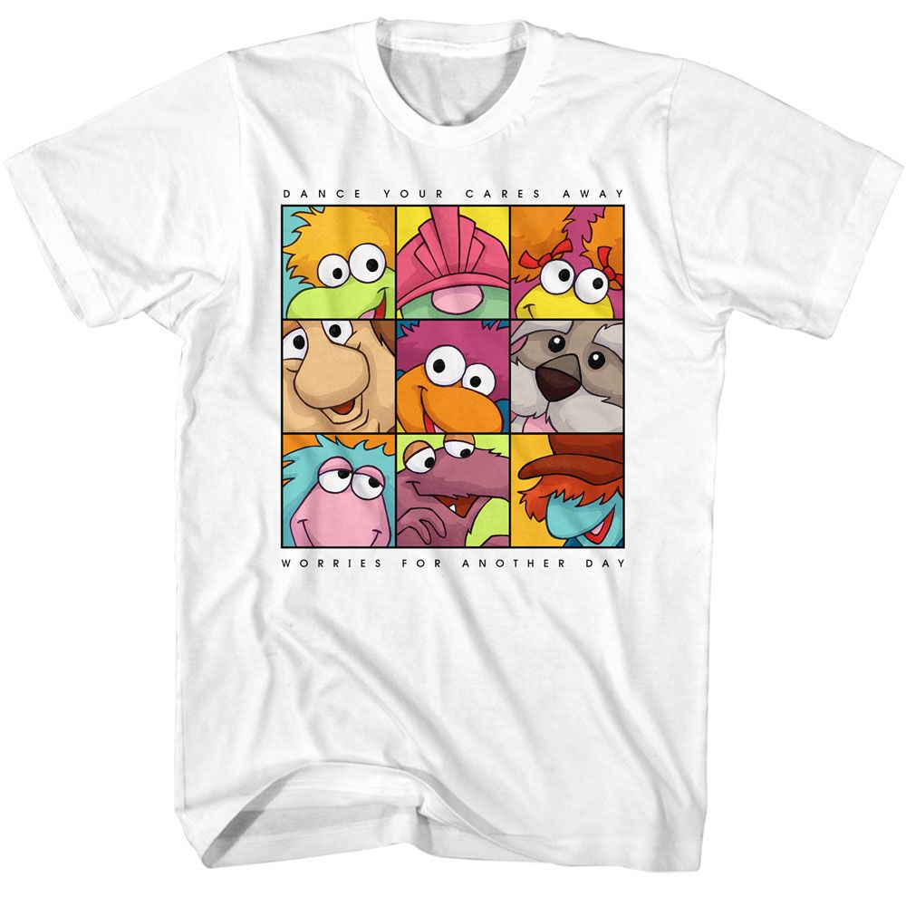 Fraggle Rock 9 Character Dance T-Shirt
