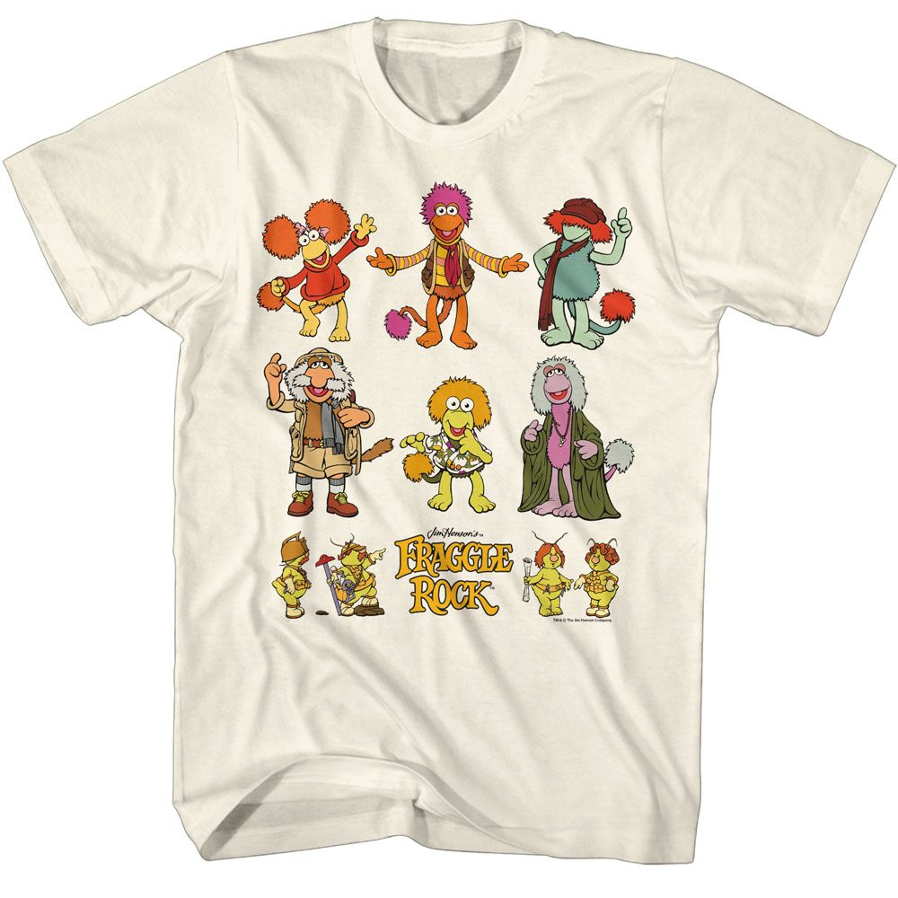 Fraggle Rock Multiple Character T-Shirt