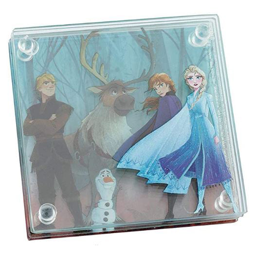 Disney Frozen 2 Stacking Glass Coaster Set Of 4