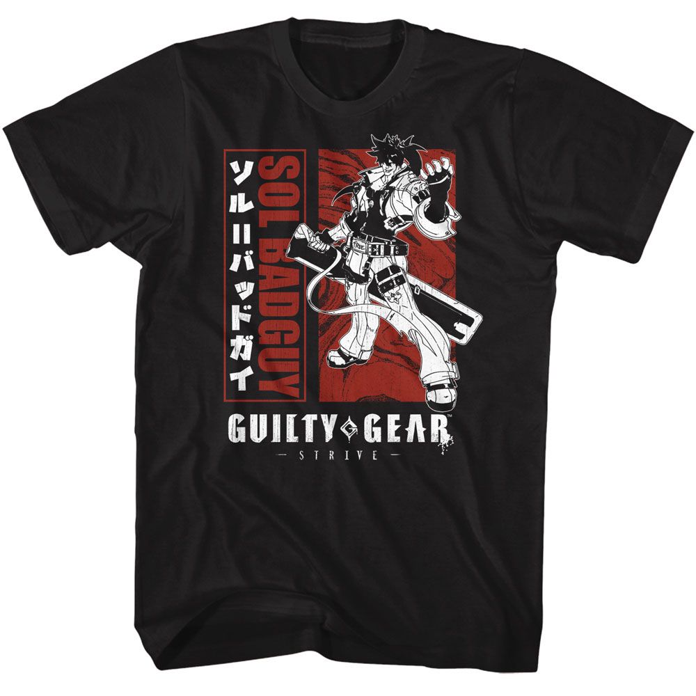 Guilty Gear Blocked Out Sol T-Shirt