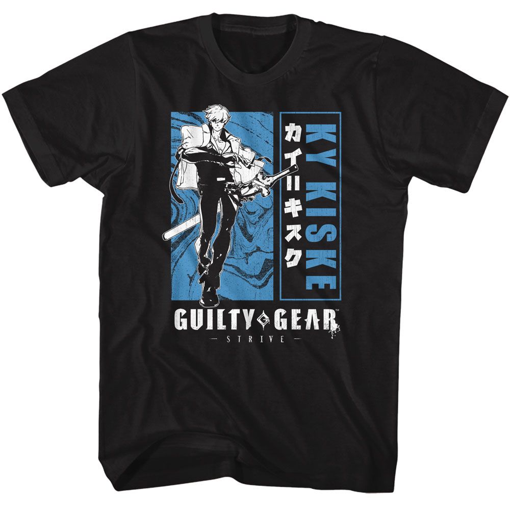 Guilty Gear Blocked Out Ky T-Shirt