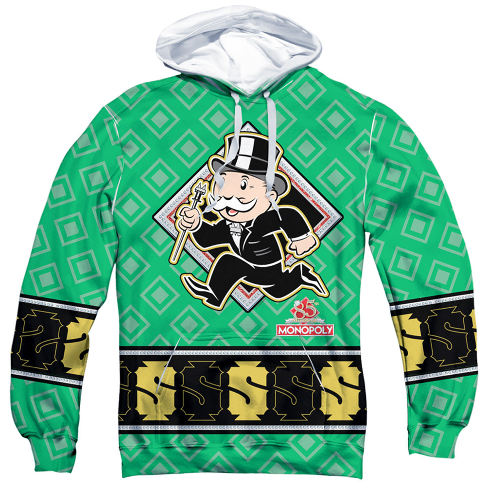 Monopoly Jersey Sublimated Pullover Hoodie