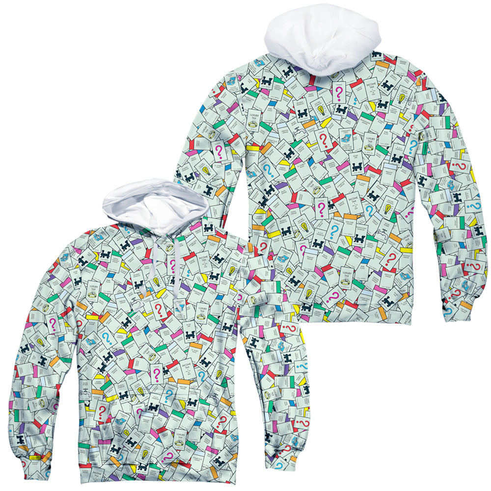 Monopoly Property Spaces Sublimated Pullover Hoodie