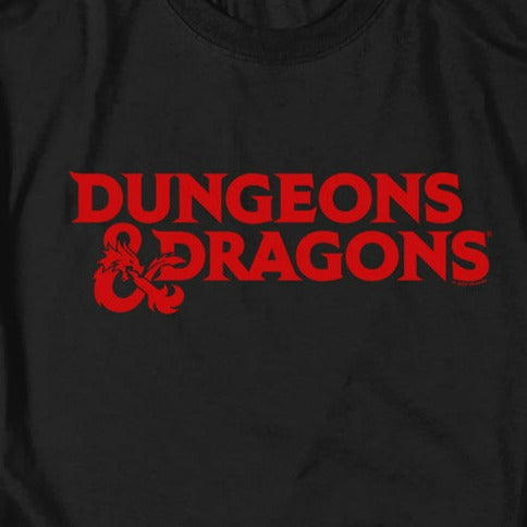 Dungeons and Dragons Type Logo T-Shirt