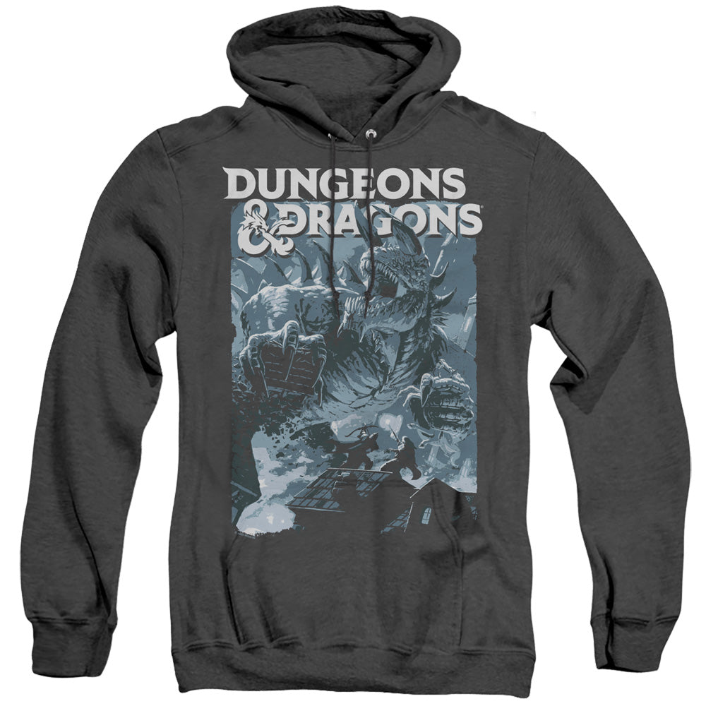 Men's Dungeons And Dragons Tarrasque Heather Pullover Hoodie