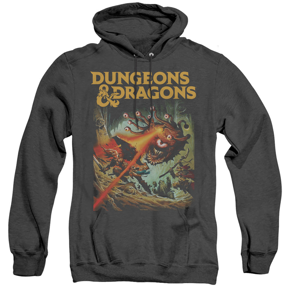 Men's Dungeons And Dragons Beholder Strike Heather Pullover Hoodie